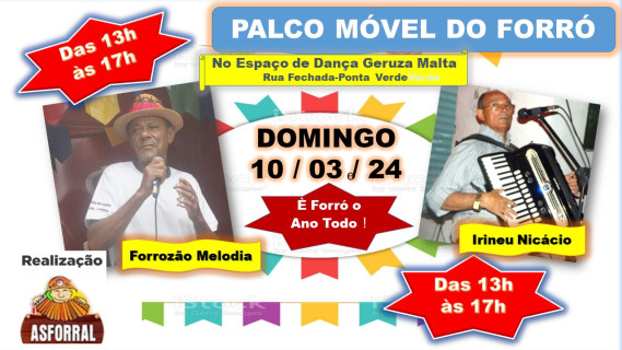 Palco móvel do Forró