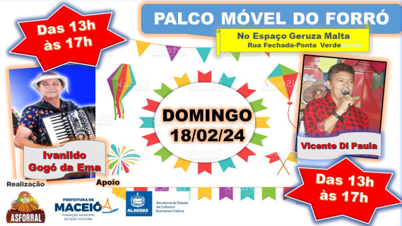 Palco móvel do Forró